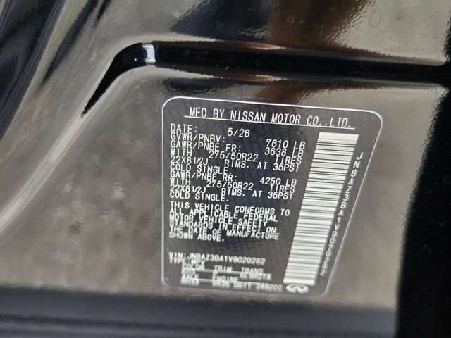 New 2027 INFINITI QX80 Luxe w/ Cargo Package RWD image 11