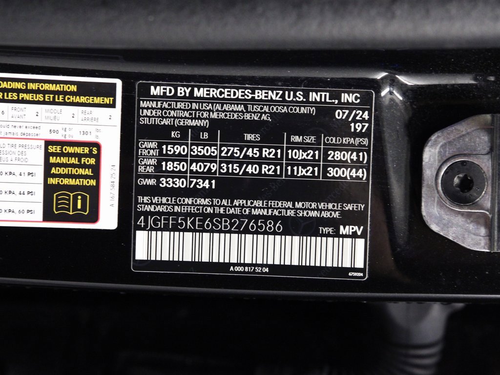 Certified 2025 Mercedes-Benz GLS 450 GLS 450 image 26