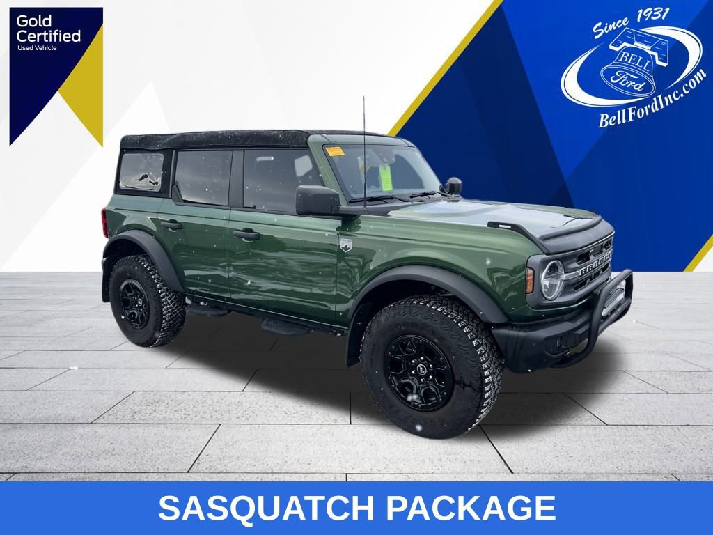 Certified 2024 Ford Bronco Big Bend w/ Sasquatch Package
