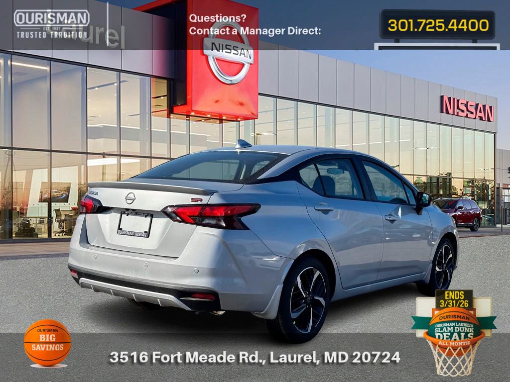 New 2025 Nissan Versa SR w/ Trunk Package image 5