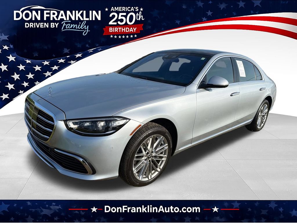 Used 2021 Mercedes-Benz S 580 4MATIC Sedan image 1