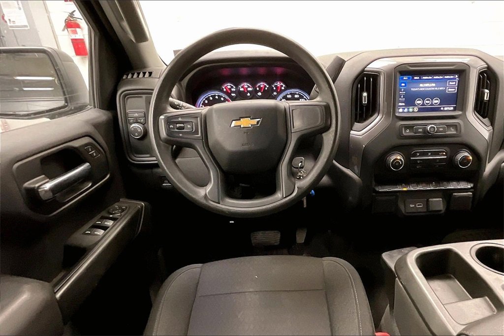 Used 2022 Chevrolet Silverado 1500 Custom w/ LPO, Blackout Package image 3