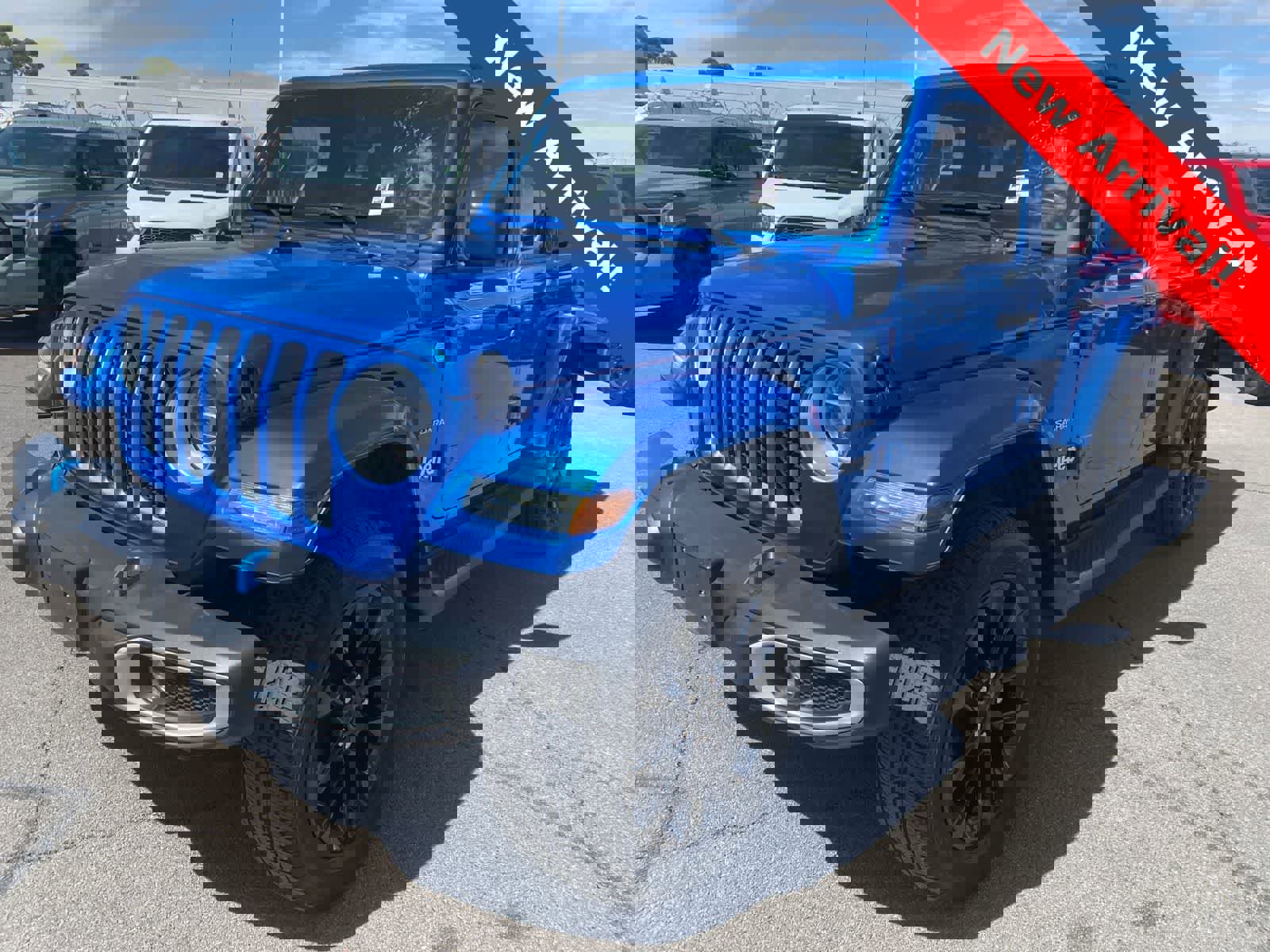 Used 2022 Jeep Wrangler Unlimited Sahara AWD/4WD image 1