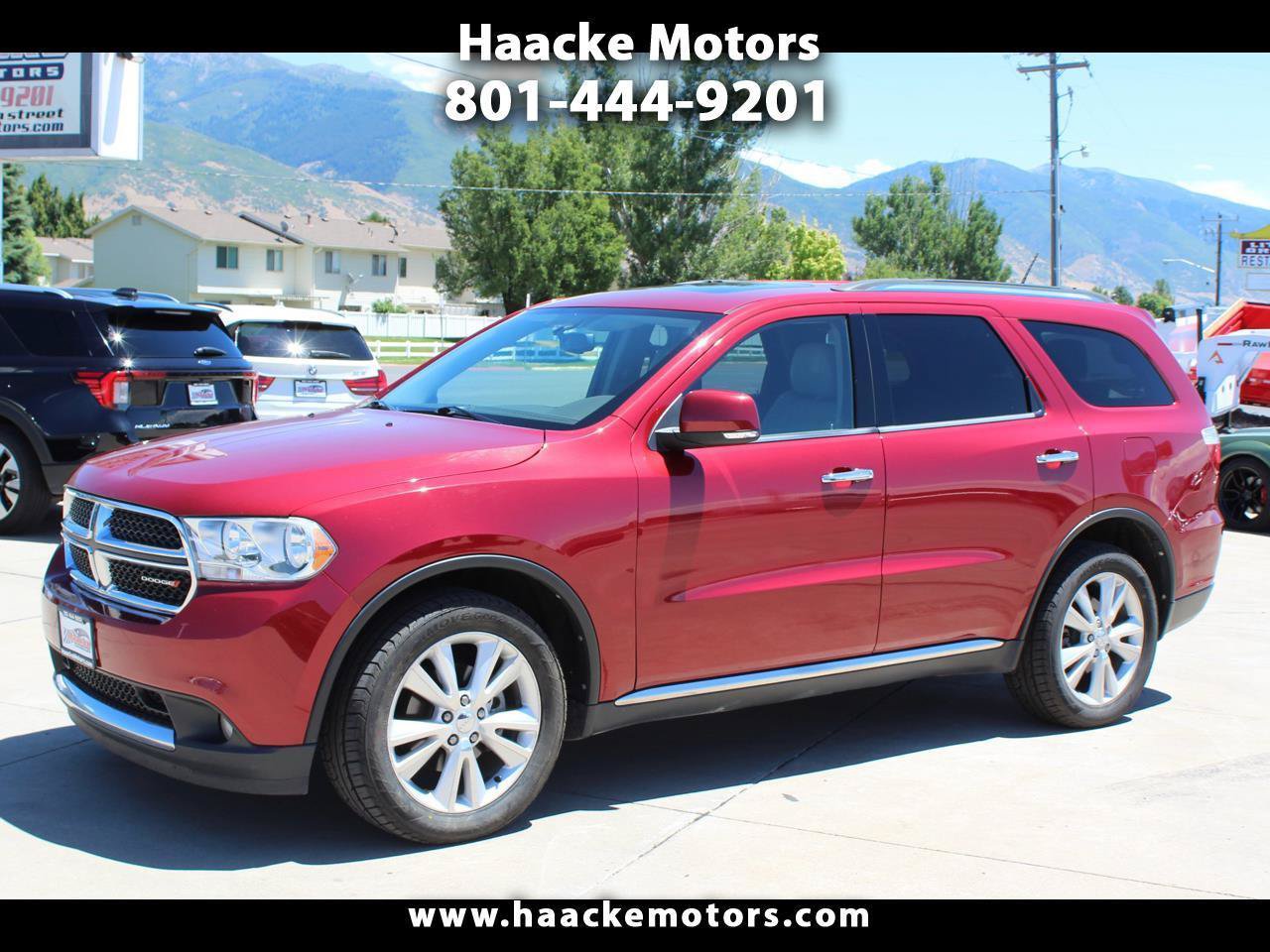 Used 2013 Dodge Durango Crew w/ Trailer Tow Group IV AWD/4WD image 1