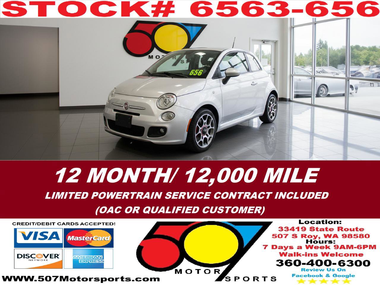 Used 2013 FIAT 500 Sport image 1