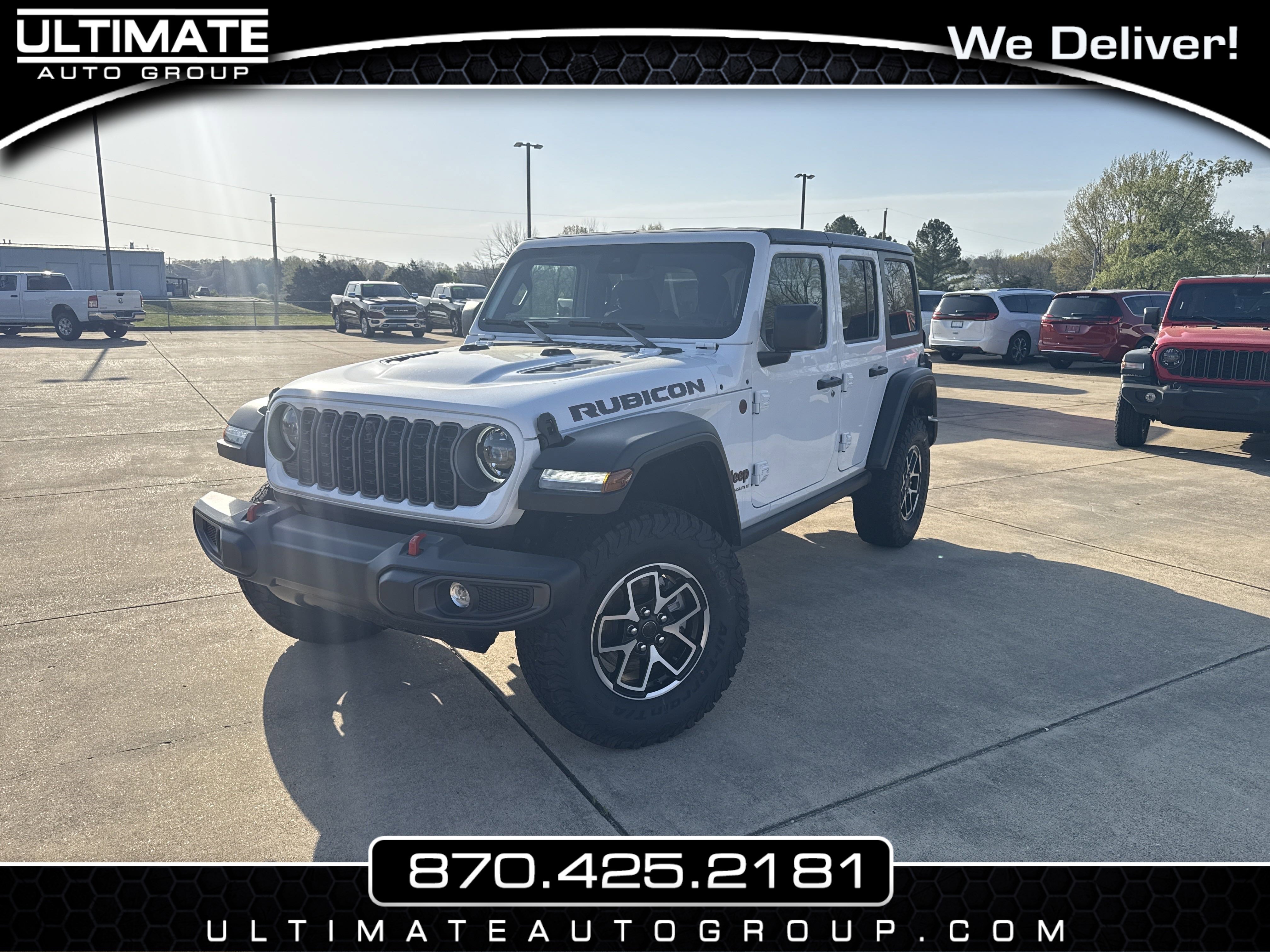 New 2025 Jeep Wrangler Unlimited Rubicon w/ Technology Group image 1