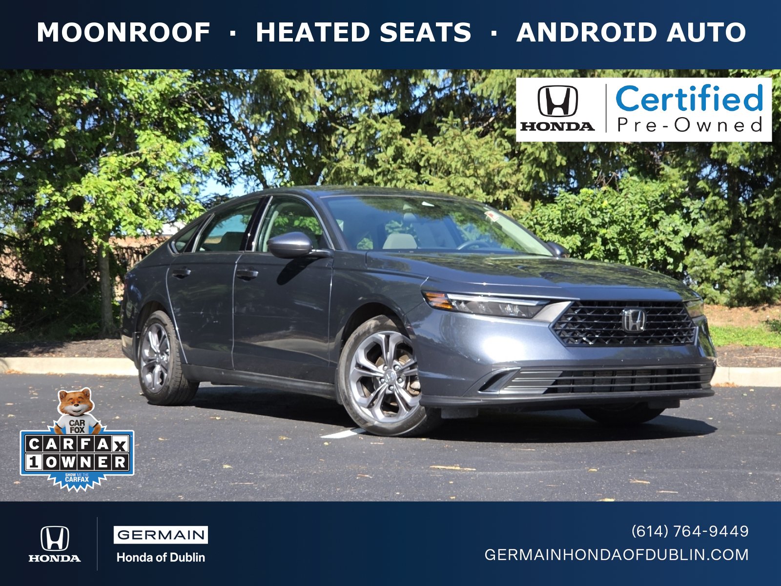 Certified 2023 Honda Accord EX video 1