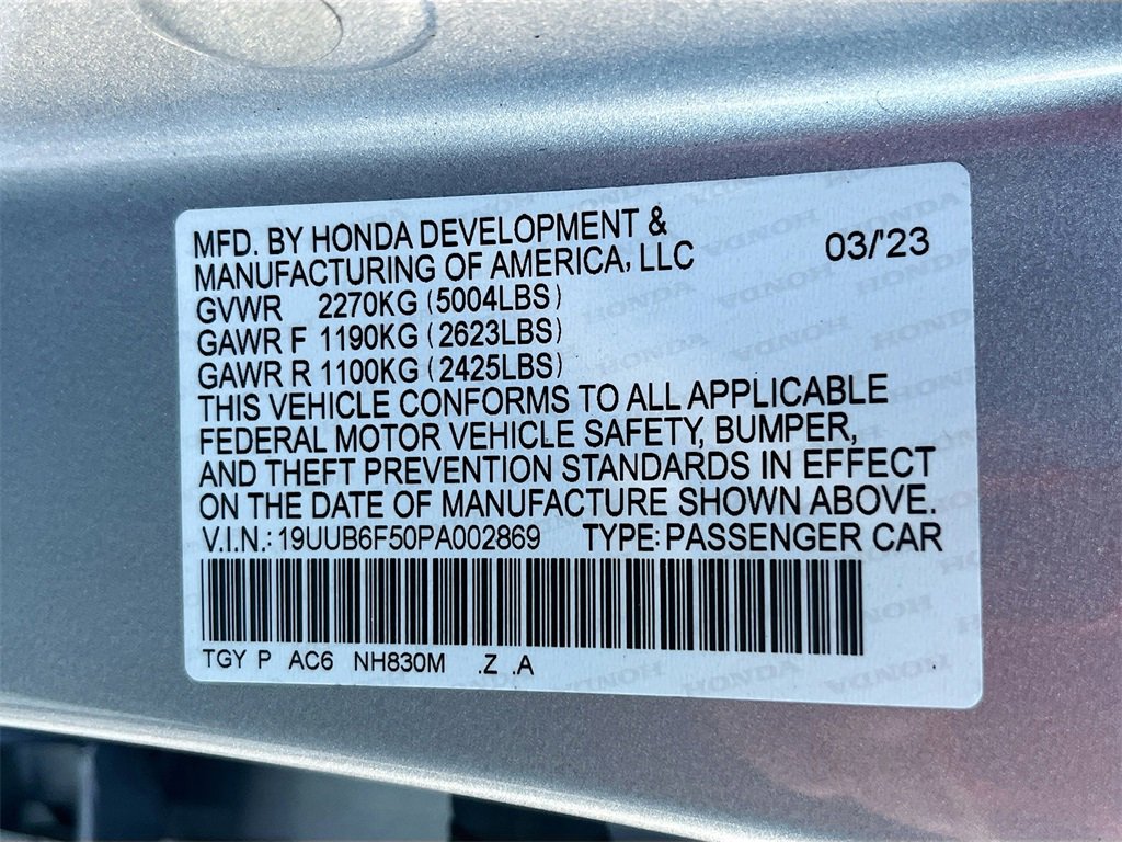 Used 2023 Acura TLX SH-AWD w/ A-SPEC Pkg image 34