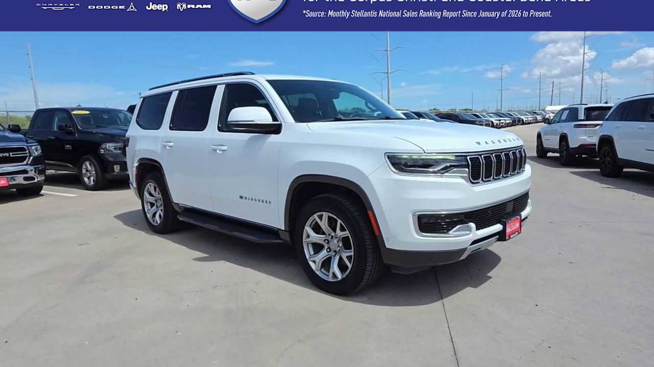 Used 2022 Jeep Wagoneer Series II w/ Rear Seat Video Group 1 AWD/4WD image 2