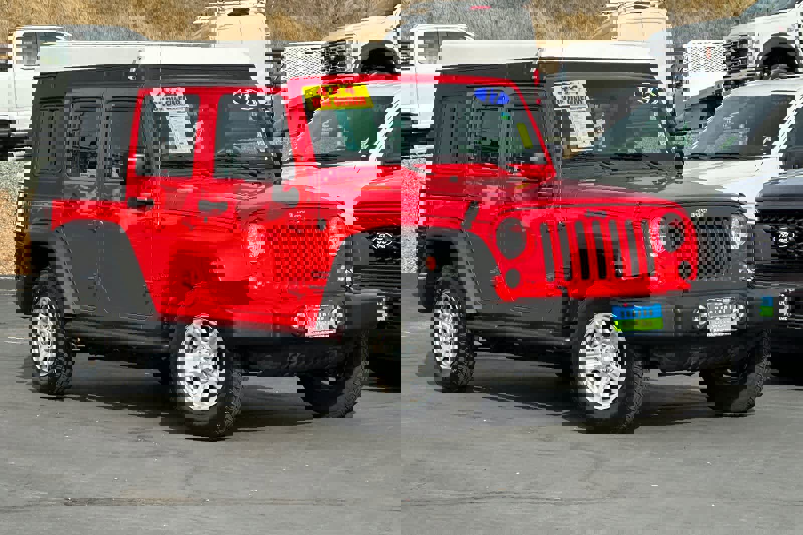 Used 2017 Jeep Wrangler Unlimited Sport image 2