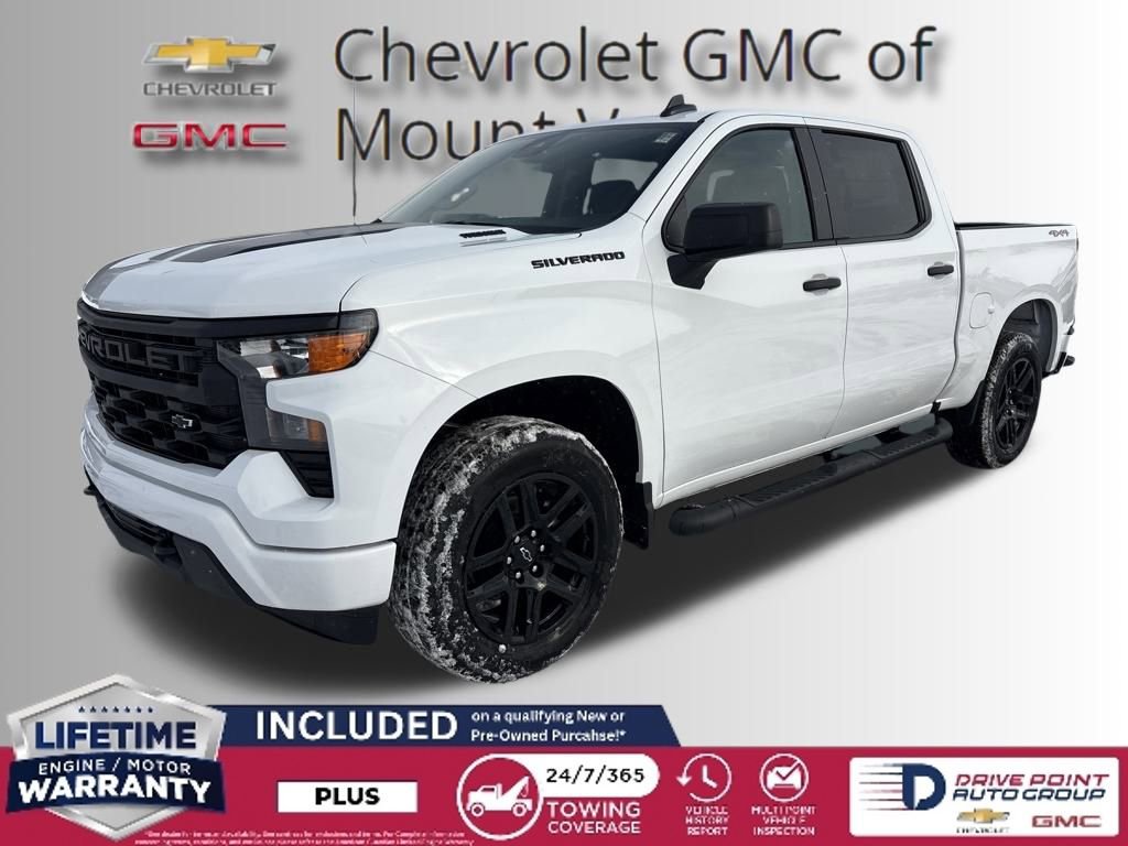 New 2026 Chevrolet Silverado 1500 Custom w/ Rally Edition 360° Tour