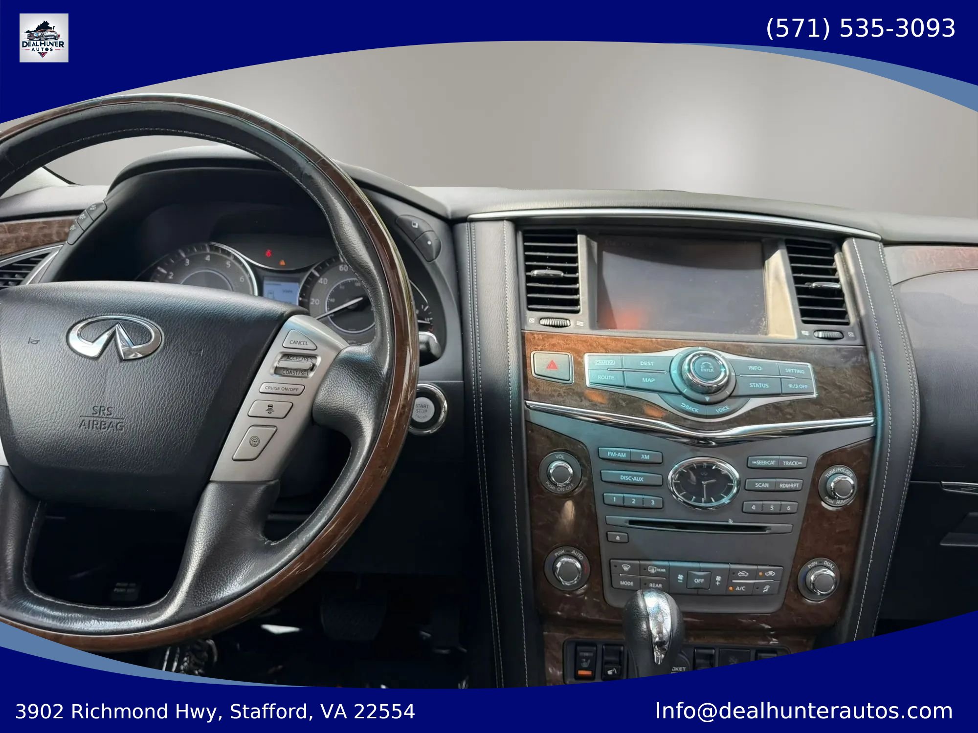 Used 2016 INFINITI QX80 4WD w/ 22" Wheel Package image 36