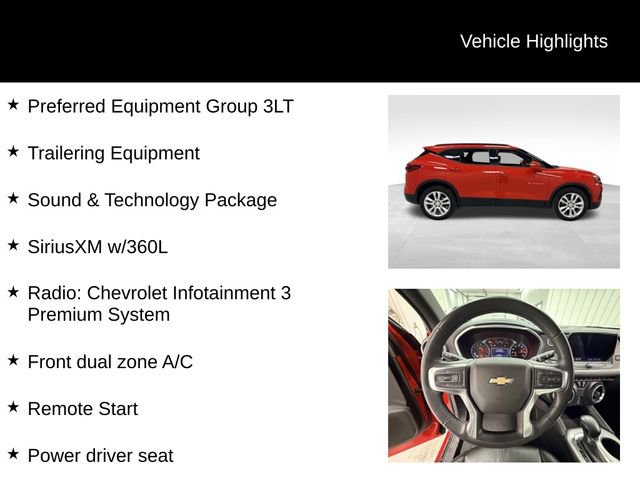 Certified 2020 Chevrolet Blazer LT w/ Sound & Technology Package image 16