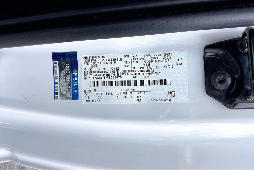 Certified 2021 Ford F250 Lariat w/ Lariat Value Package AWD/4WD image 33