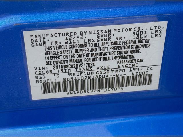 Used 2022 Nissan Sentra SV w/ All-Weather Package FWD image 32