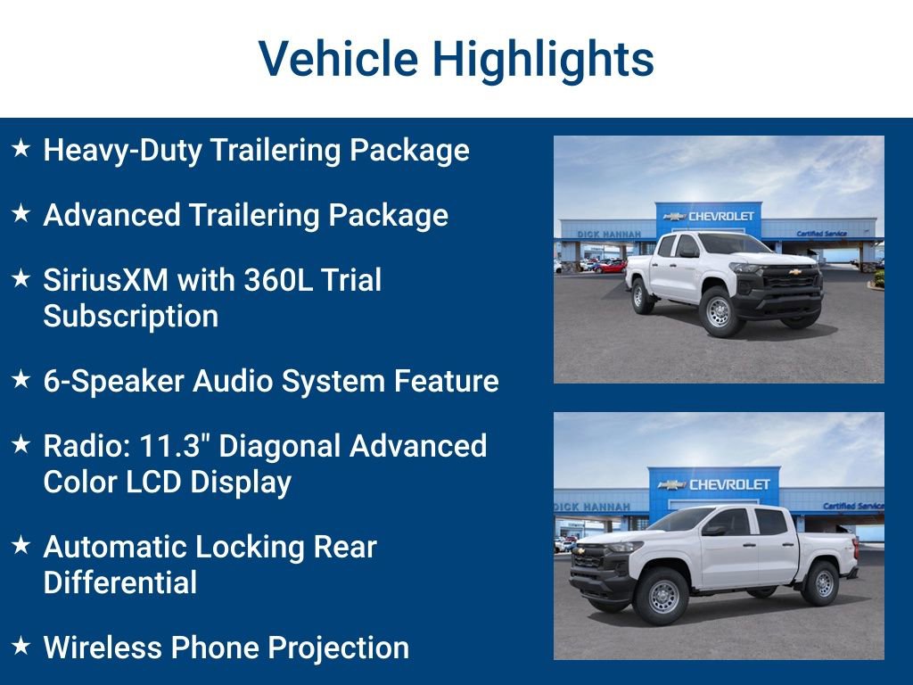 New 2026 Chevrolet Colorado W/T image 3