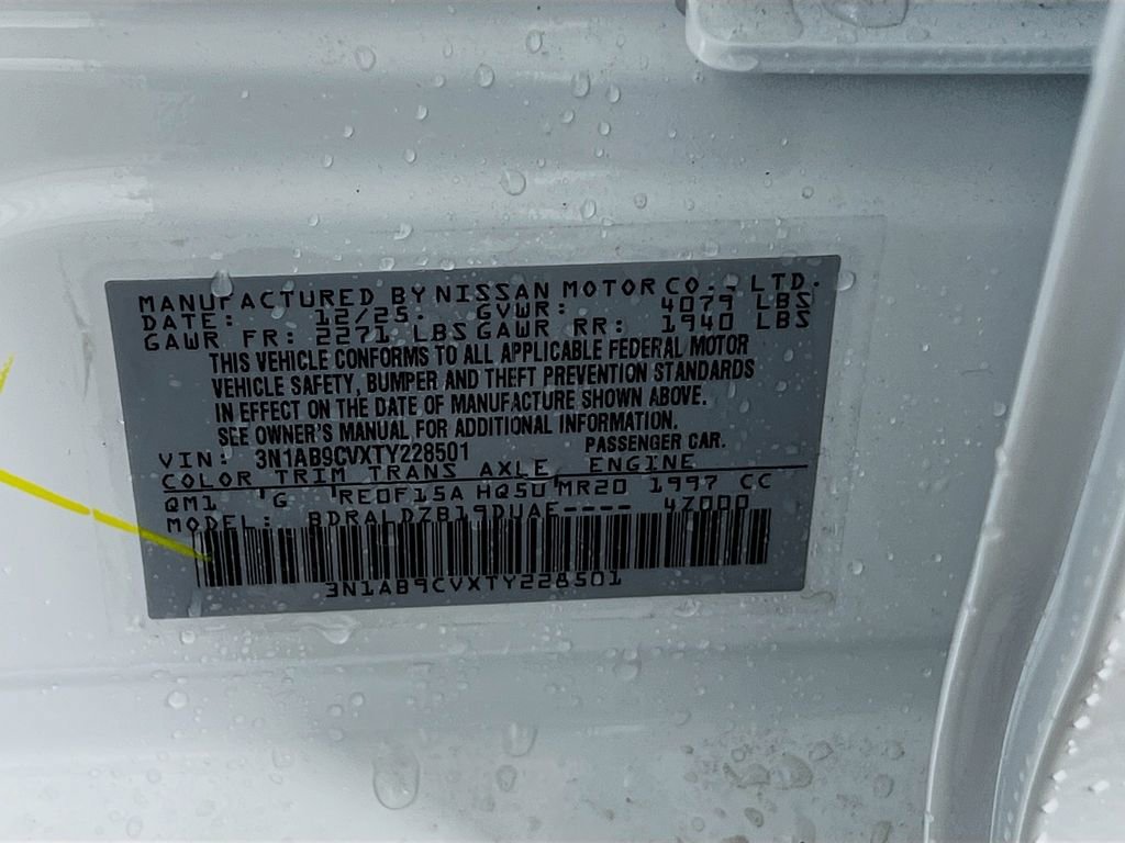 New 2026 Nissan Sentra SV w/ SV Convenience Package FWD image 25