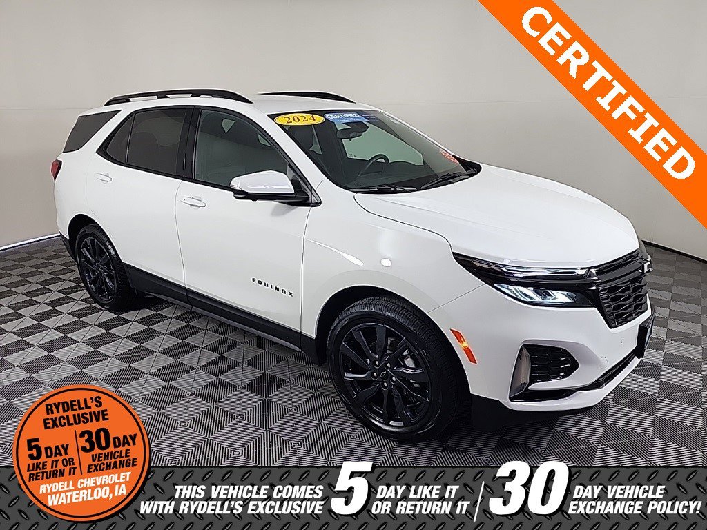 Certified 2024 Chevrolet Equinox RS