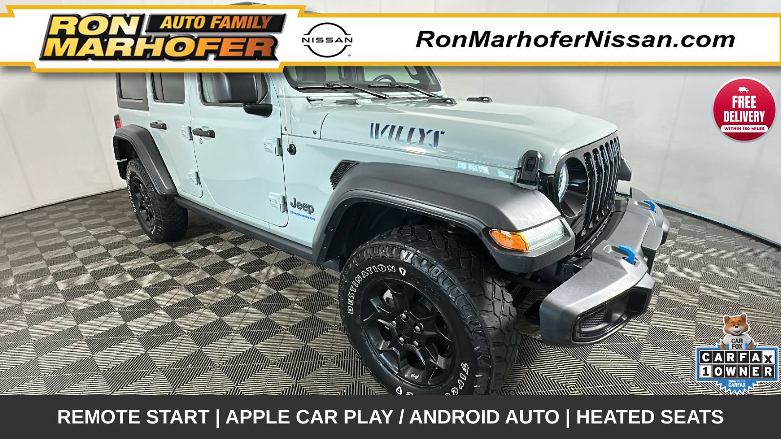 Used 2023 Jeep Wrangler Unlimited w/ Cold Weather Group AWD/4WD 360° Tour