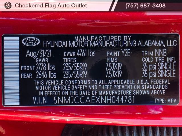 Used 2022 Hyundai Tucson SEL w/ Convenience + Premium Package AWD/4WD image 22