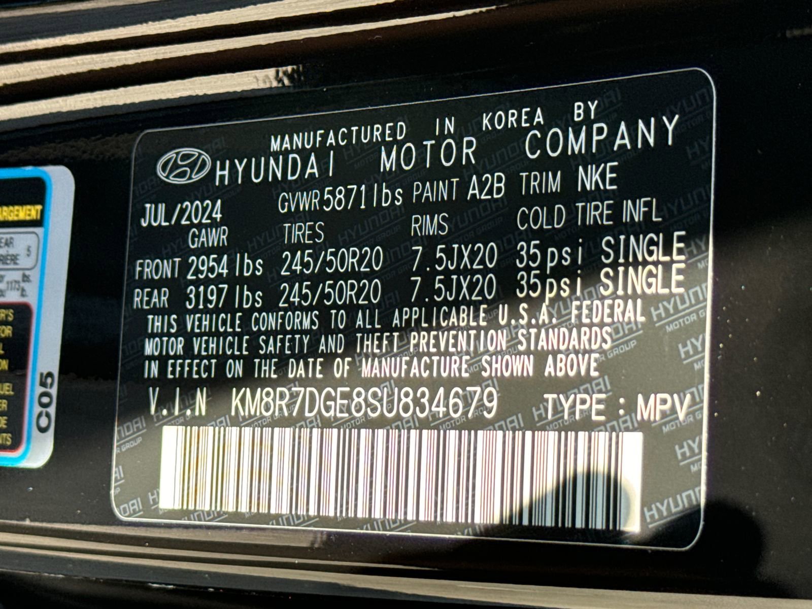 New 2025 Hyundai Palisade Calligraphy image 42