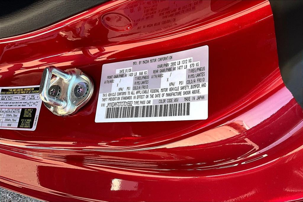 New 2026 MAZDA MX-5 Miata RF Grand Touring image 12