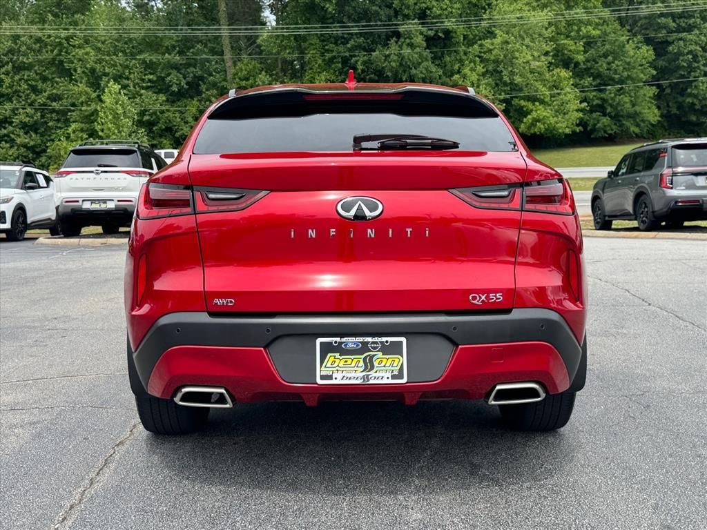 Used 2022 INFINITI QX55 Essential w/ Proassist Package AWD/4WD image 4