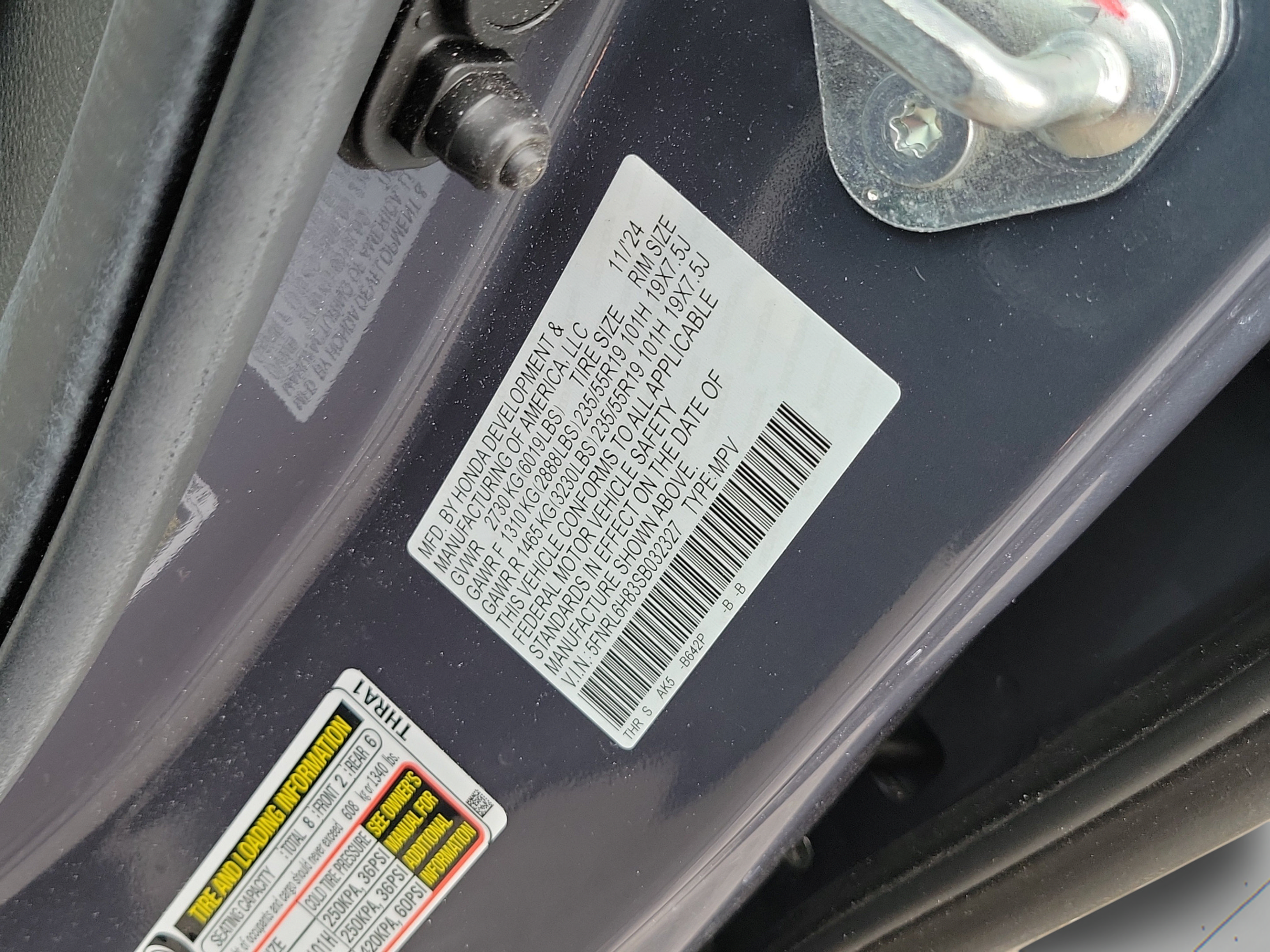 Certified 2025 Honda Odyssey Touring image 34