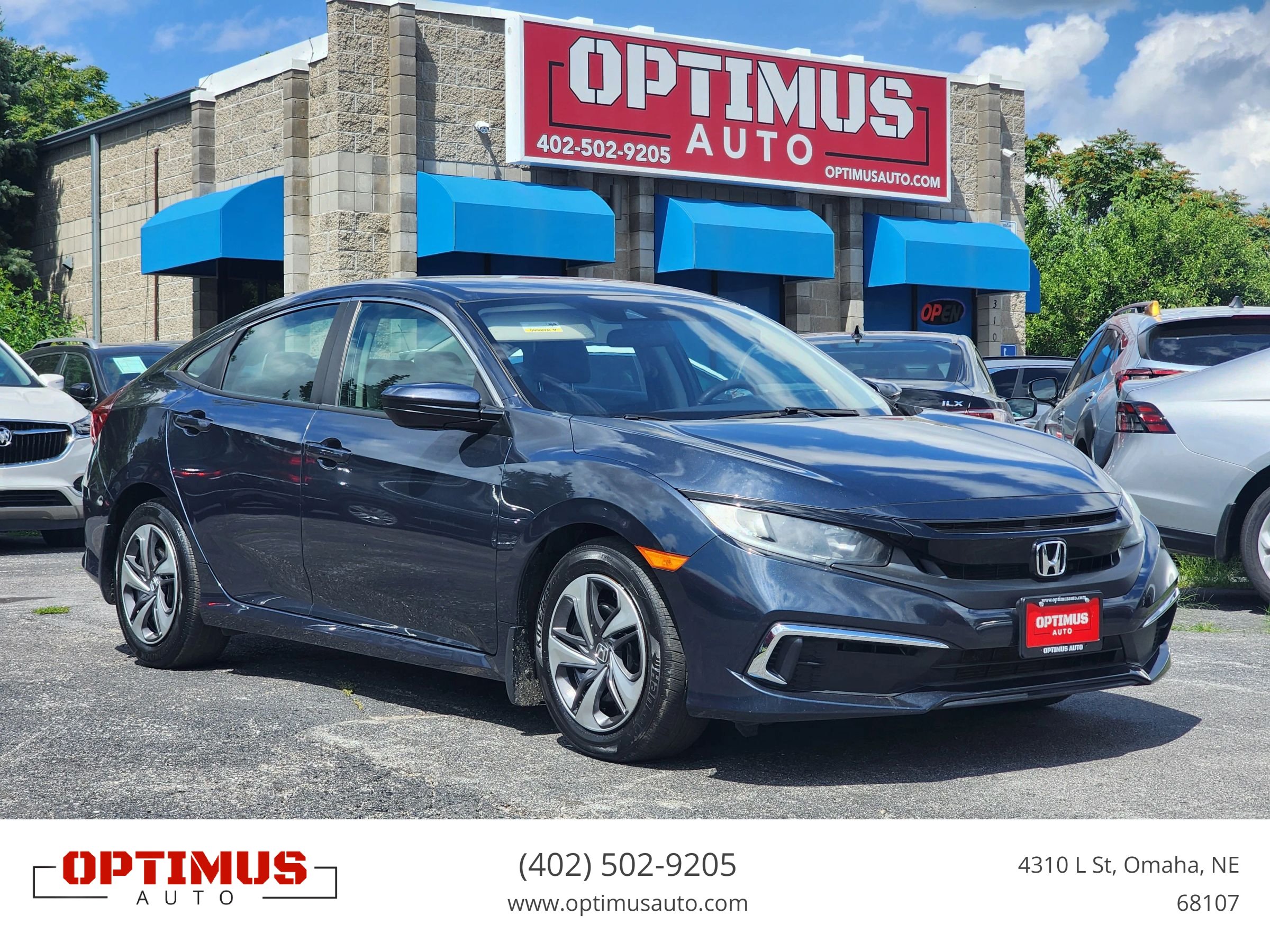 Used 2021 Honda Civic LX image 1