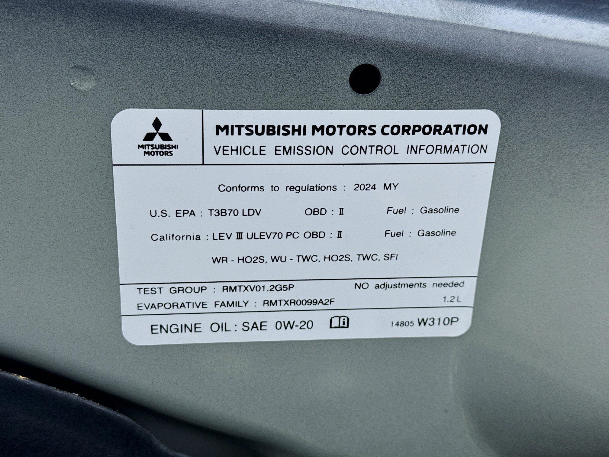 Used 2024 Mitsubishi Mirage ES FWD image 18