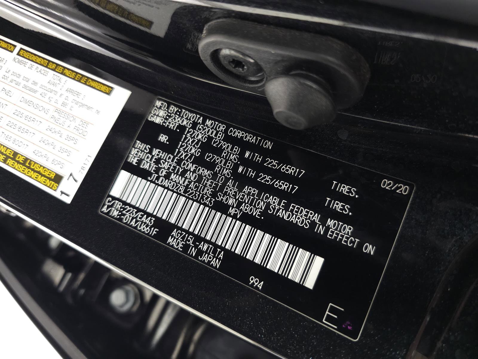 Used 2020 Lexus NX 300 AWD w/ Comfort Package image 32