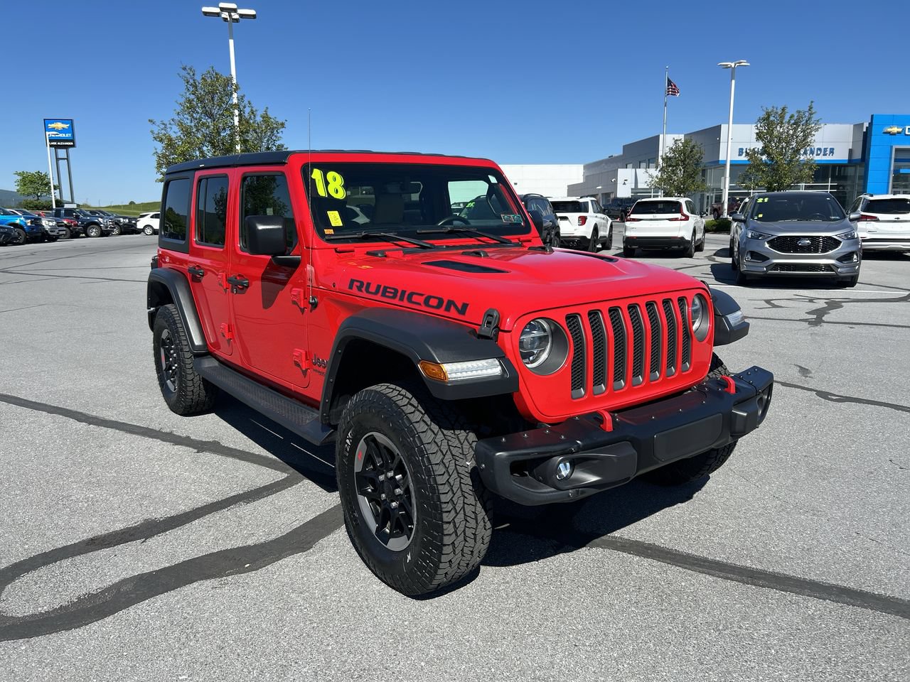 Used 2018 Jeep Wrangler Unlimited Rubicon AWD/4WD image 1