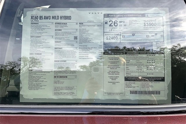 New 2026 Volvo XC60 B5 Ultra w/ Climate Package image 14