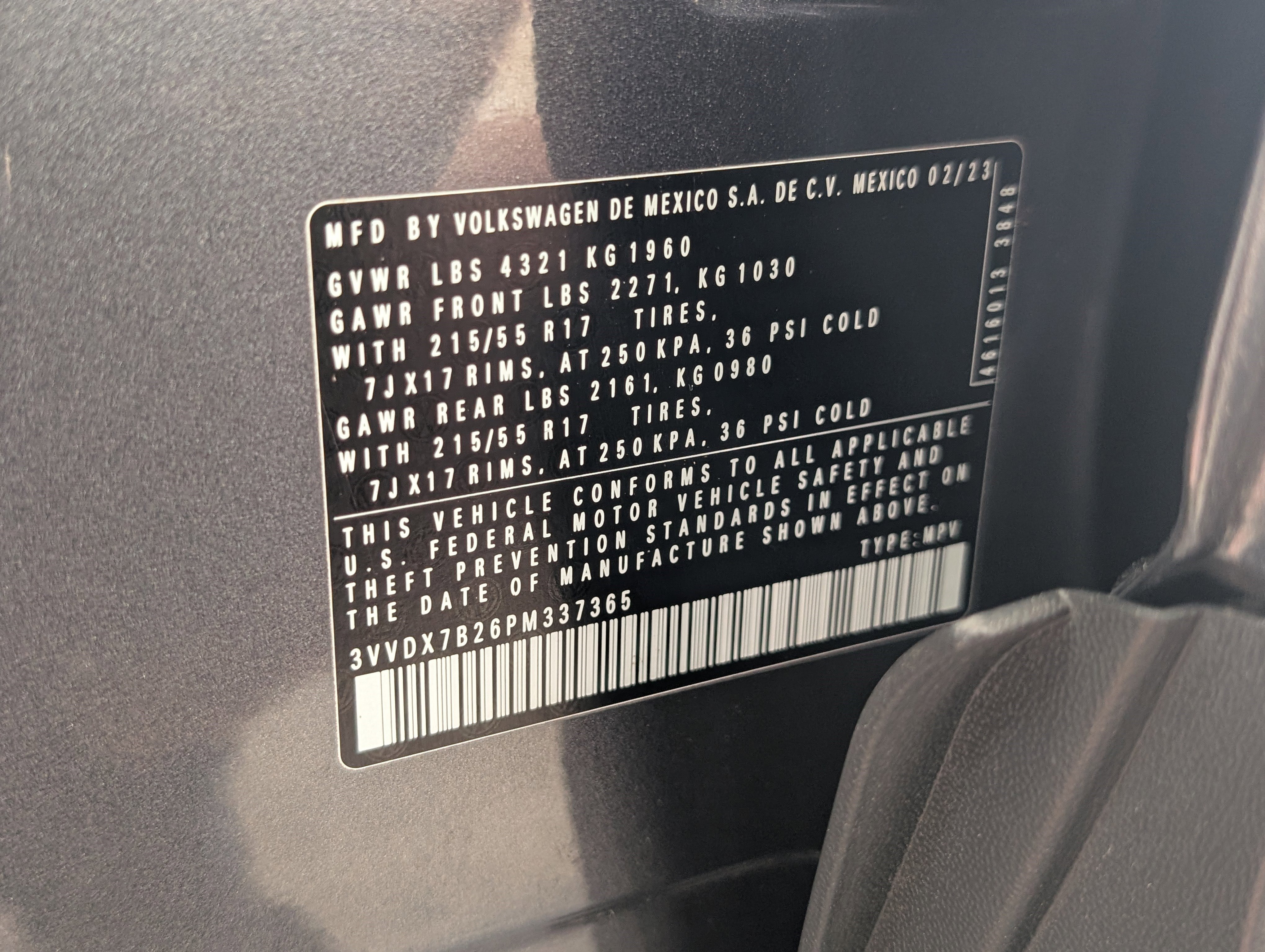 Used 2023 Volkswagen Taos S w/ Driver Assistance Package FWD image 34