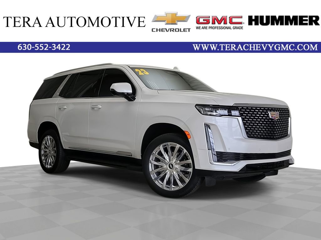 Used 2023 Cadillac Escalade Premium Luxury w/ LPO, Floor Liner Package AWD/4WD image 1