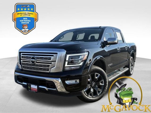 Certified 2021 Nissan Titan Platinum Reserve w/ Moonroof Package AWD/4WD image 1