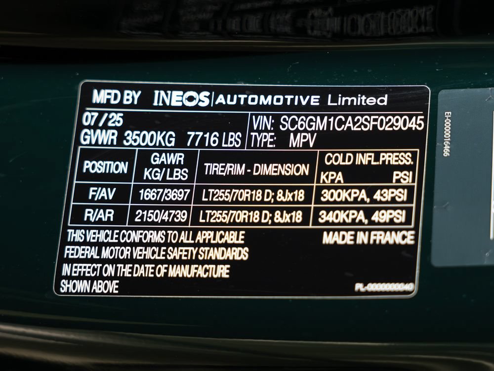 New 2025 INEOS Grenadier Station Wagon AWD/4WD image 23