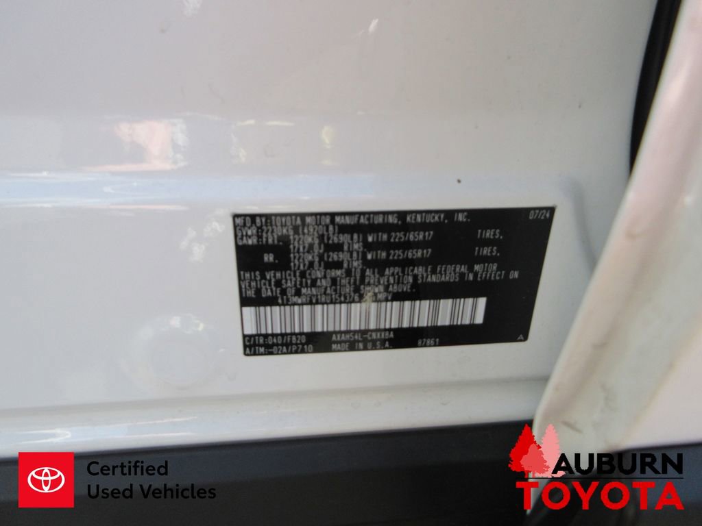 Certified 2024 Toyota RAV4 LE AWD/4WD image 32