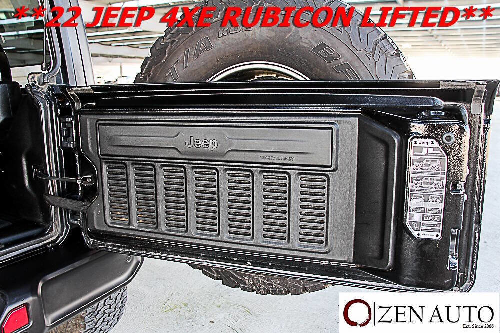 Used 2022 Jeep Wrangler Unlimited Rubicon 4xe w/ Cold Weather Group image 42