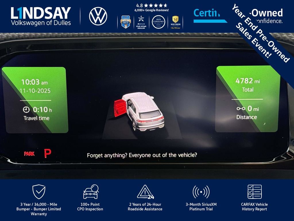 Used 2025 Volkswagen Atlas Cross Sport SEL image 25