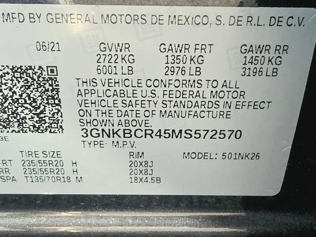 Certified 2021 Chevrolet Blazer LT w/ LPO, Black Accent Package FWD image 36