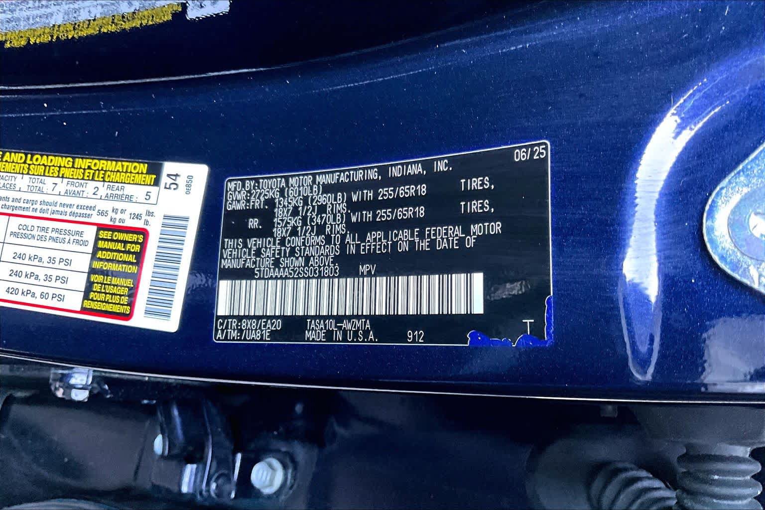 Used 2025 Toyota Grand Highlander FWD image 34