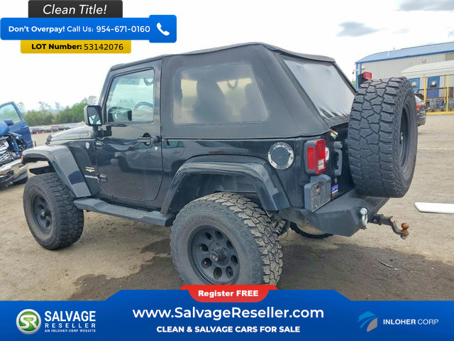 Used 2012 Jeep Wrangler Sahara w/ Connectivity Group AWD/4WD image 3