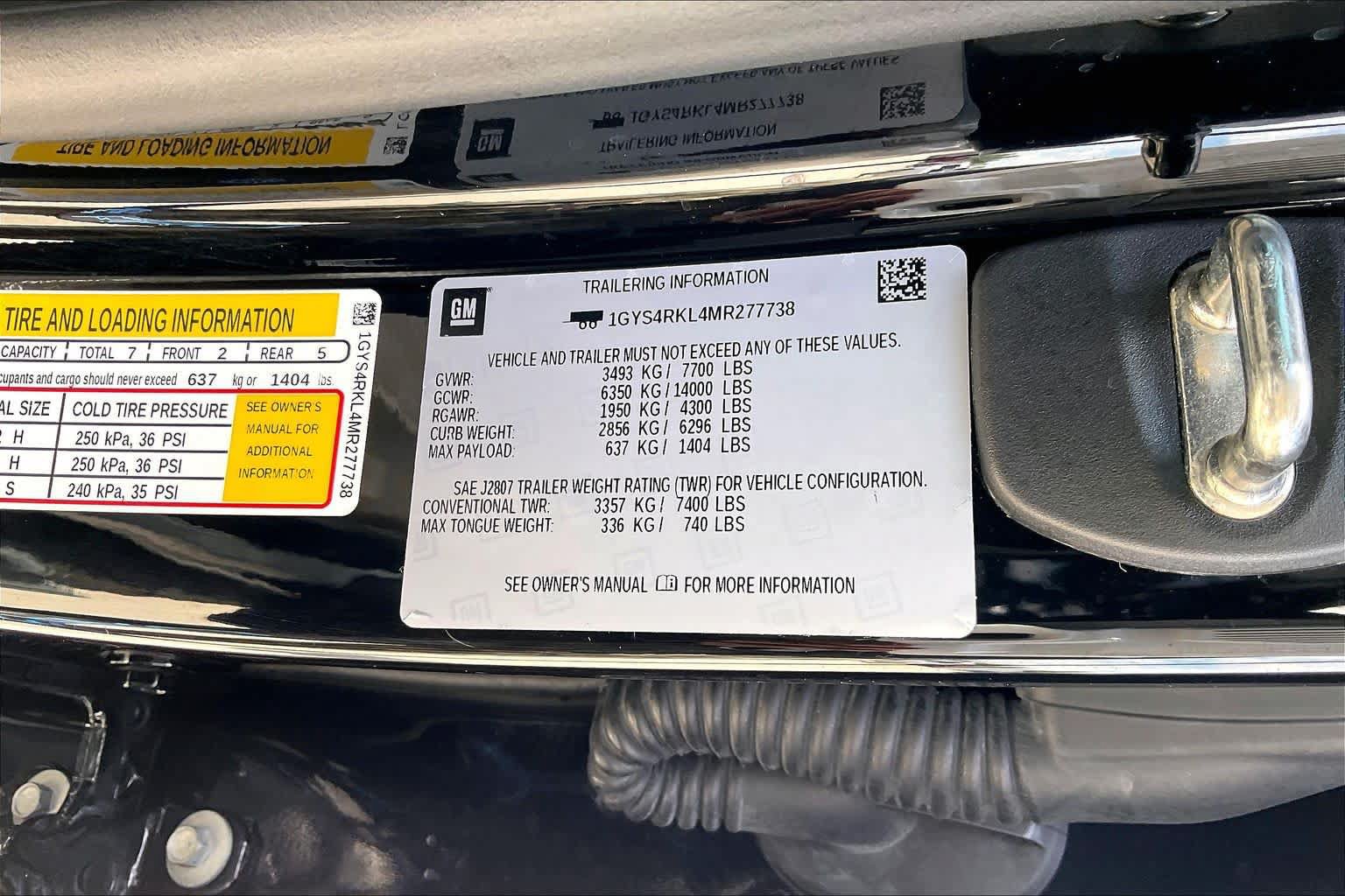Used 2021 Cadillac Escalade ESV Sport Platinum AWD/4WD image 35