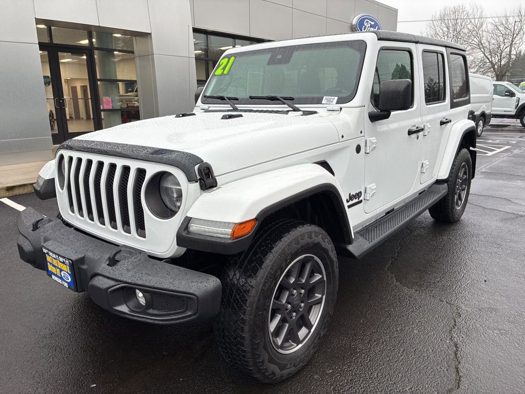 Used 2021 Jeep Wrangler Unlimited Sport image 3