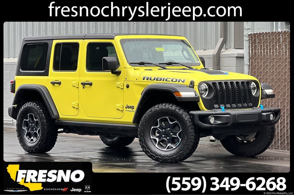 Used 2022 Jeep Wrangler Unlimited Rubicon 4xe w/ Steel Bumper Group