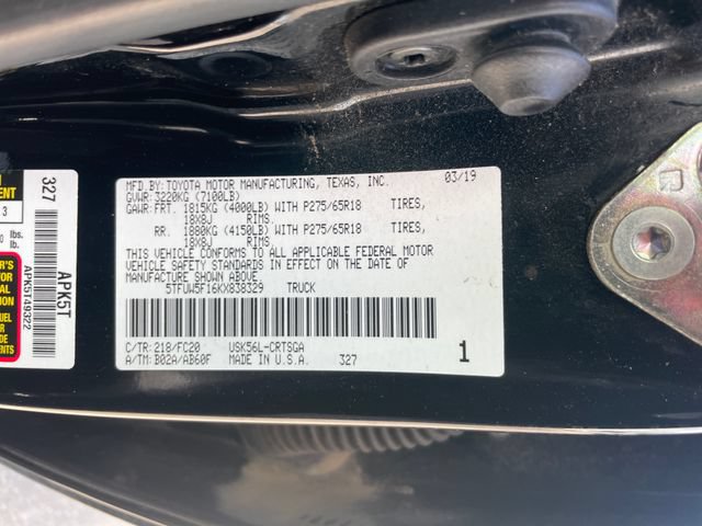 Used 2019 Toyota Tundra SR5 w/ SR5 Upgrade Package AWD/4WD image 26