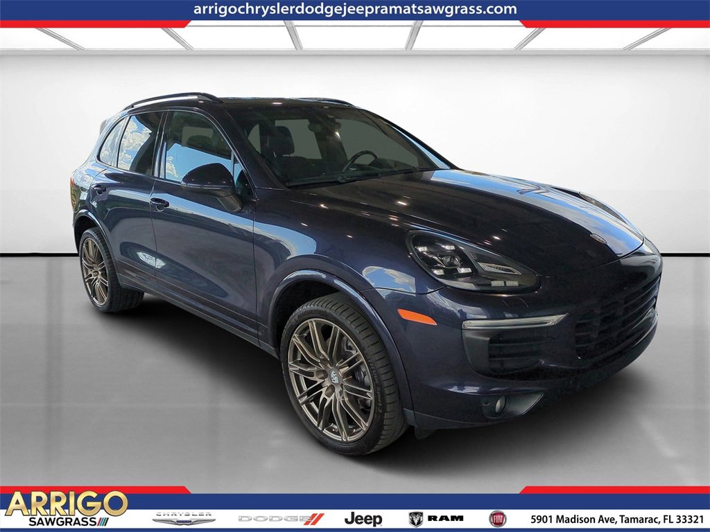 Used 2017 Porsche Cayenne Platinum Edition