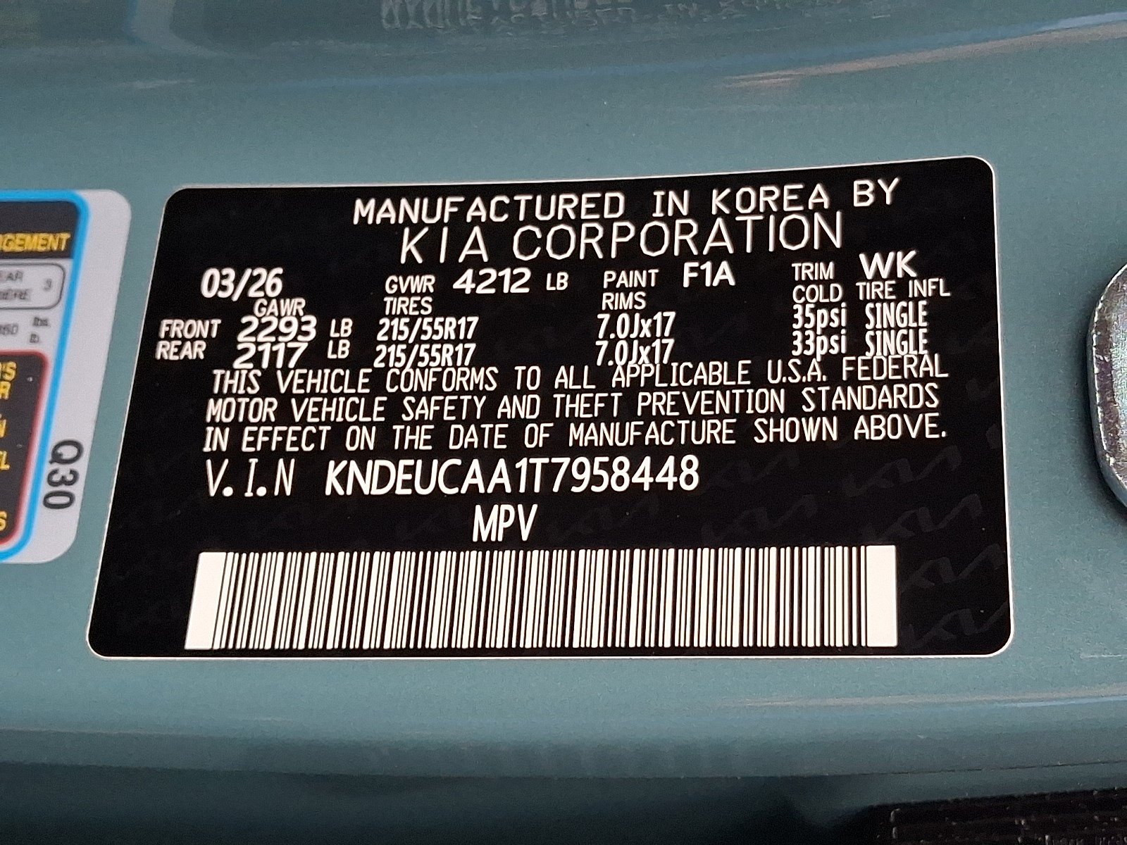 New 2026 Kia Seltos S AWD/4WD image 13