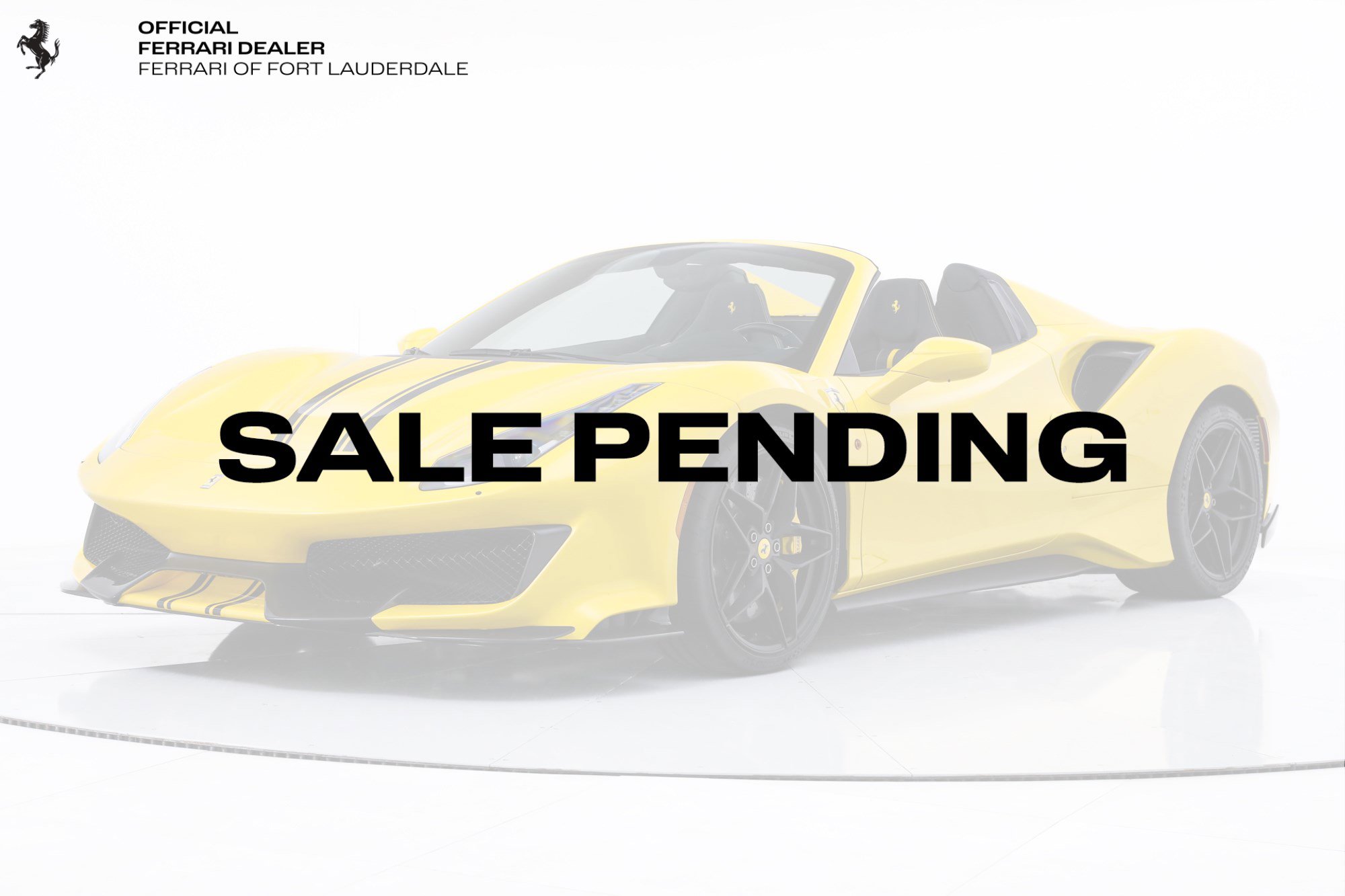 Certified 2020 Ferrari 488 Pista Spider